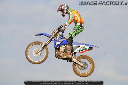 2009-10-03 Franciacorta - Motocross delle Nazioni 0227 Free practice MX1 - Raimund Machrov - Yamaha 450 LIT